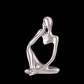 Nordic Style Abstract Thinker Statue Decorative Ornament Desk Collection Bookshelf Creative Sculpture Figurine for Wedding