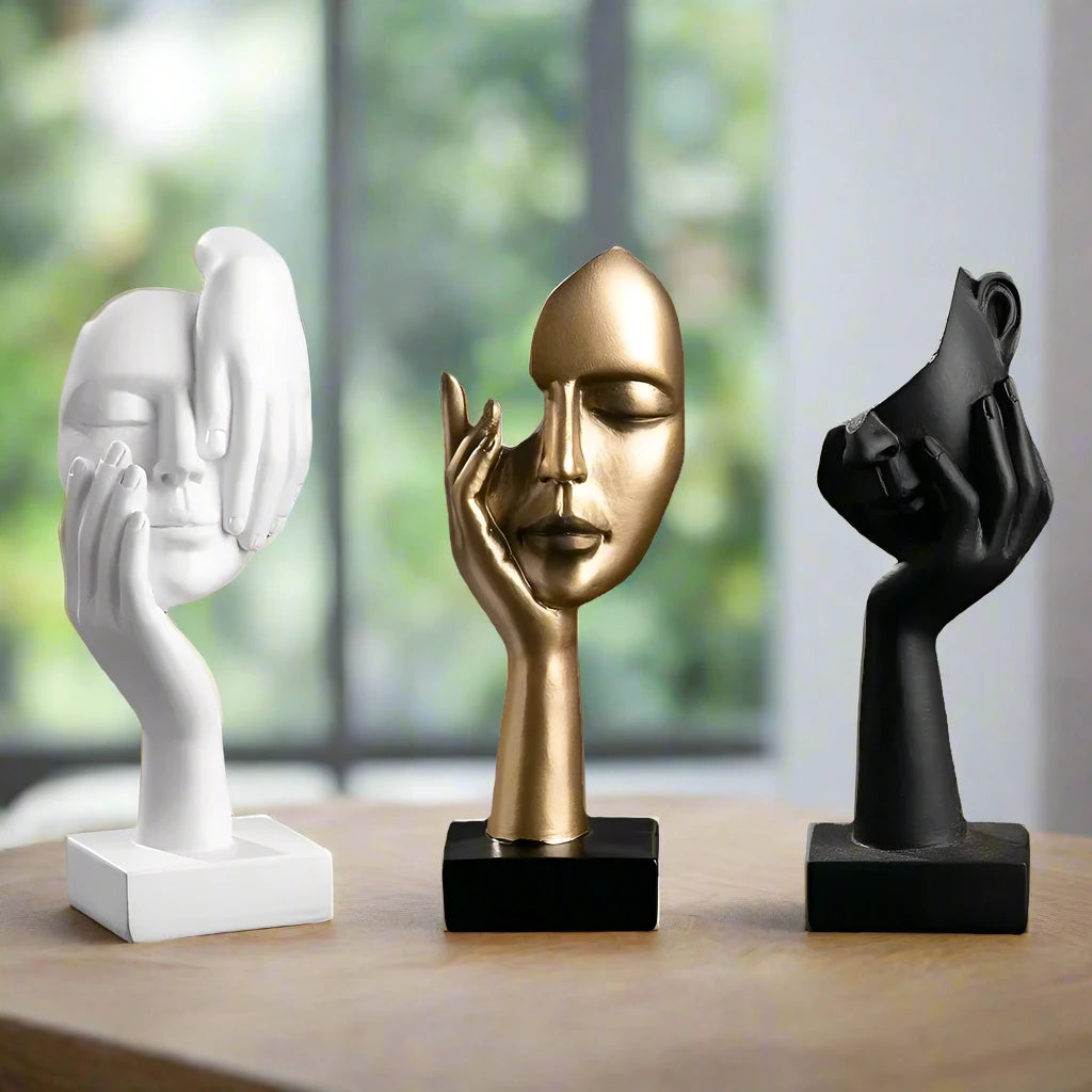 Abstract Thinker Statue