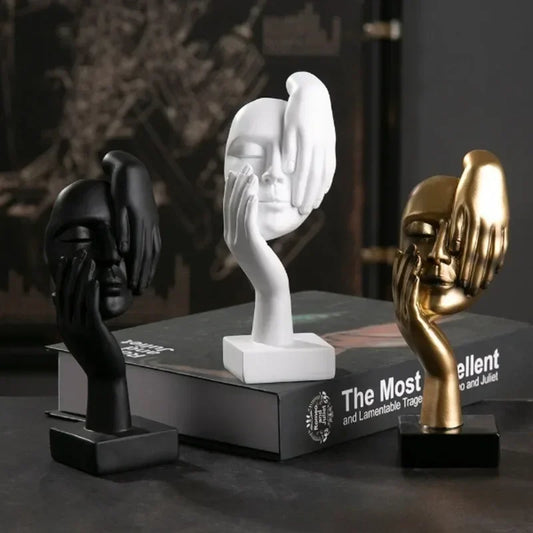 Abstract Thinker Statue