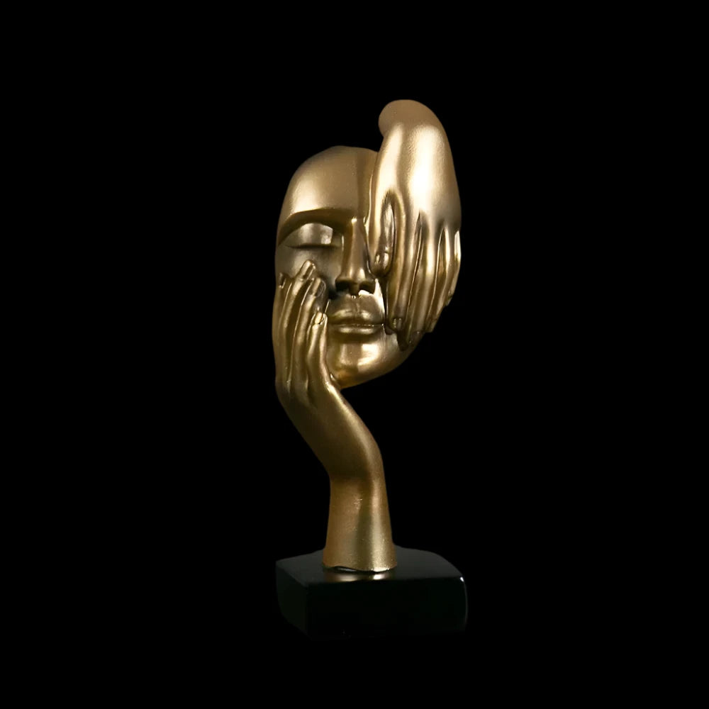 Abstract Thinker Statue